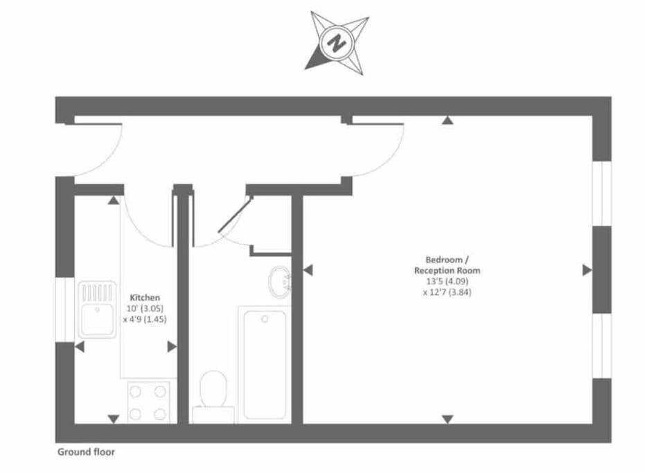 Exclusive Flat In Oxford Centre With Ac Apartment Ngoại thất bức ảnh